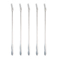 Extra Long Pickle Fork 12.6 inches, 5 Pcs Long Handle Olive Fork, Stainless Steel Cocktail Forks, Prong Pickle Picker, Pickle Grabber, Long Dessert Forks, Long Fruit Fork, 5 pieces
