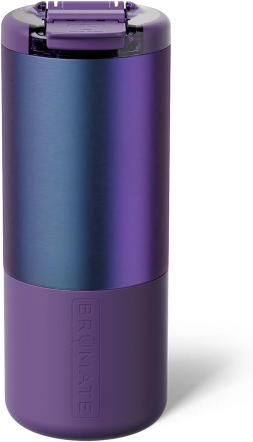 BrüMate 18oz Insulated Coffee Mug - 100% Leakproof | Ceramic-Lined & Travel-Friendly (Dark Aura)