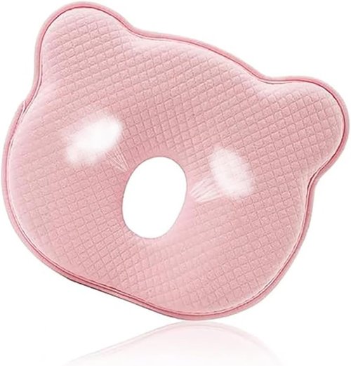CMJ PRO Baby Head Support Cushion for Stroller & Car Seat, Portable Memory Foam Insert, Soft Breathable Travel Support, Hypoallergenic