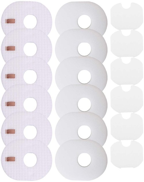 Dttery 6 Pack Filters Replacement for Shark Rocket Vacuum CS100, HV292, HV300, HV301, HV302, HV303, HV305, HV310, UV450 Part XFFV300