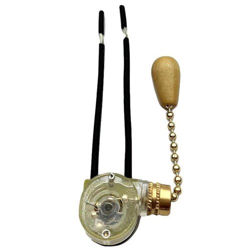 HomeSoGood Ceiling Fan Light Switch,Pull Chain Switch Control 3A/220V-250V Cord Switch Replacement Pull Chain Switch 4Pack