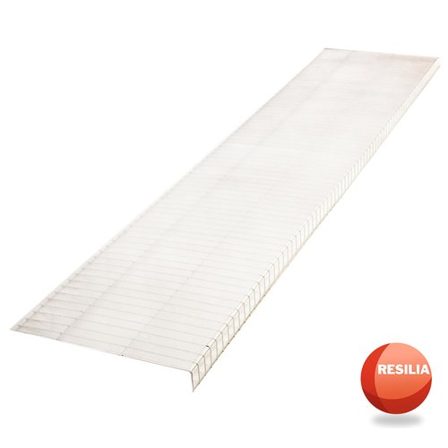 RESILIA Closet Shelf Liner for Wire Shelving – 12" Wide x 25' Long Heavy Duty Waterproof Liners, Clear PVC Covers for Kitchen Pantry, Bathroom Closet, & Cabinet Storage, Made in The USA