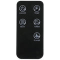 Replacement Remote Control for Greystone Electric Fireplace 324-000080,324-000142,F2622BCFW,F2625,F2653BCFW,F2655BCFW,F2655T,W32BCFW,W32BLFW,W32SSCW,W36BCFW,W36BCFW-1(W36BLFW ONLY - Not for W36BLFW-1)