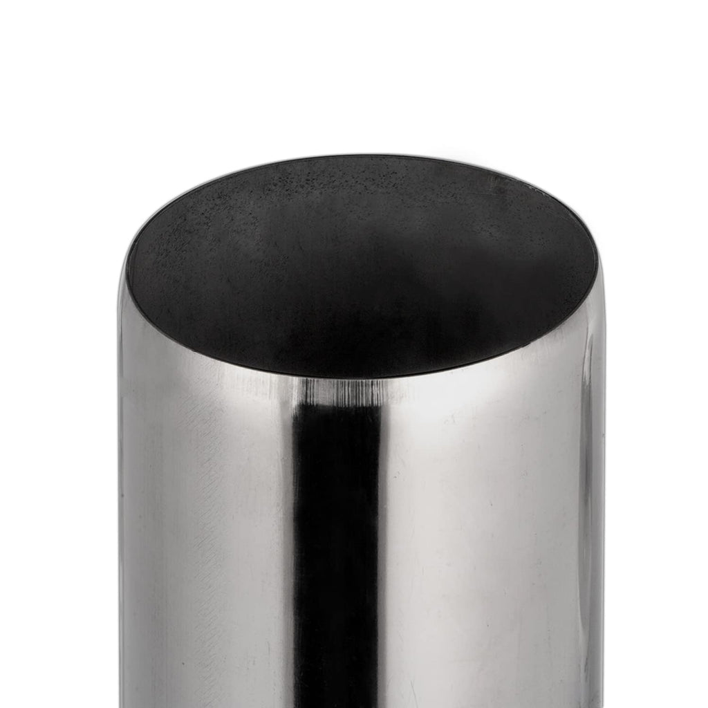 SoloWilder Wood Stove Pipe 2.36inch Thickened Straight Chimney Flue for Camping Stove Exhaust Lengthen 32cm/12.6inch