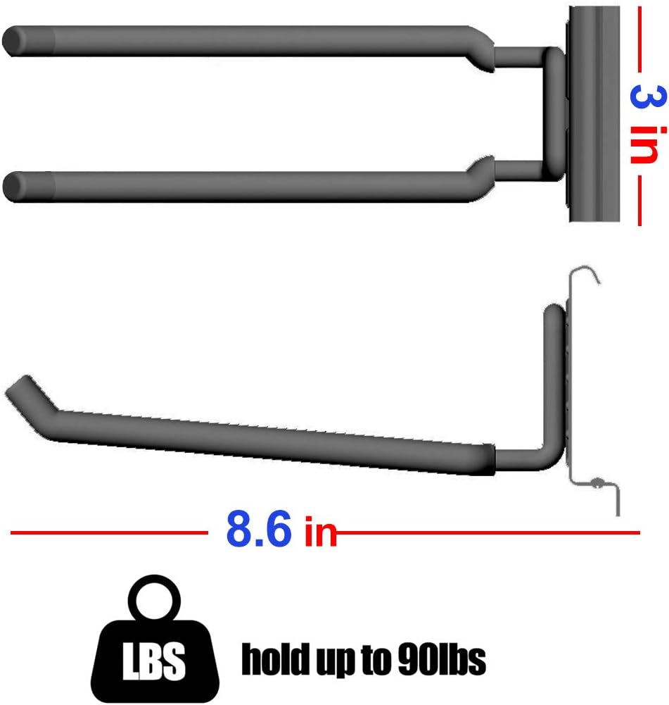 Ultrawall Heavy-Duty Utility Hooks - Special-Shaped Tool Storage Organizer | 2 Pack