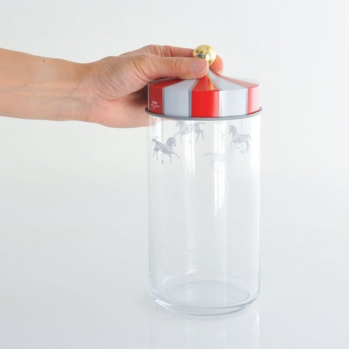 Alessi MW30/150 Decorative Circus Jar, Multicolor, NULL