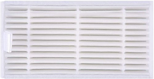 ilovelife Replacement Filter & Brush Accessories Compatible with ILIFE V3s, V3s pro, V5s, V5s pro Robot Vacuum Cleaner, 10 Filters + 10 Side Brushes
