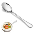32 Pcs Teaspoons Set, Food Grade Stainless Steel Tea Spoons, Durable Small Spoons, Metal Dessert Spoon, Spoon Silverware for Home, Kitchen or Restaurant, Mirror Polished & Dishwasher Safe, 6.7-Inch