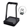 vocheer Pot Lid Holder, Stainless Steel Kitchen Organizer Rack Spoon Rest Rack Holder-Lid Stand for Utensils in Kitchen, Black