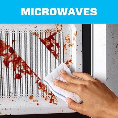 Mr. Clean Magic Eraser - Kitchen Cleaning Pads with Durafoam | 2 Count for Effortless Cleaning