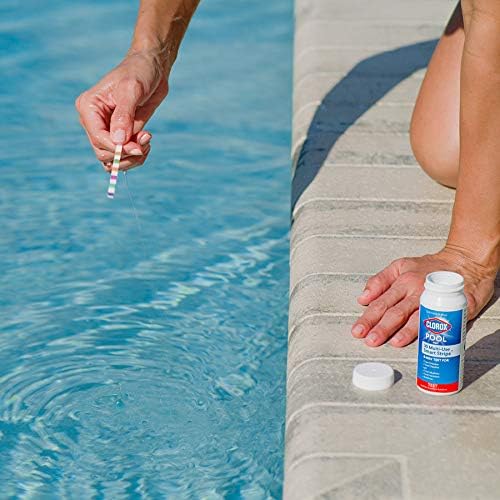 Clorox Pool&Spa My Pool Care Assistant - 50 Test Strips for Accurate Pool Water Testing