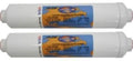 Omnipure (K5615-JJ) 12"x2.5" Inline K-Series 1 Micron Carbon Block With Lead & Cyst. Reduction; 1/4" JG (2 PACK)
