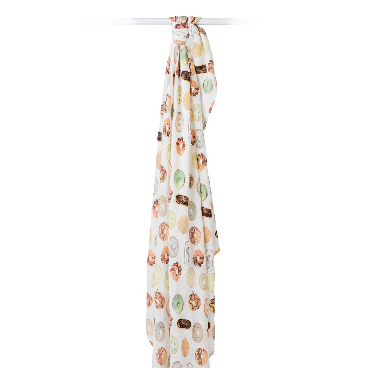 Lulujo Baby Swaddle Blanket| Unisex Softest Bamboo Viscose Muslin Swaddle Blanket| Neutral Receiving Blanket for Girls & Boys 47in x 47in Hummingbird