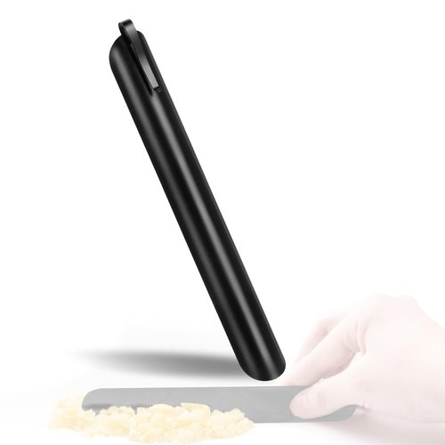 Table Crumb Sweepers for Servers Bread Crumber Cleaner Stainless Steel for Tablecloth in Restaurants and Homes, Servers, Waitresses Tool Accessories(Black)