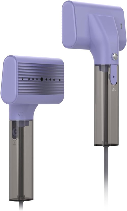 G10 Portable Clothes Steamer - 1200W Handheld Travel Iron | Lightweight 0.9 lbs, Violet Color