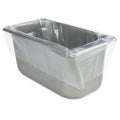 PanSaver RC Clear Liners for Easy Clean Up - Disposable Buffet Pan Liners, Ovenable up to 400F - Clear (Third & Quarter Pan - Medium & Deep | 19 x 12 IN)