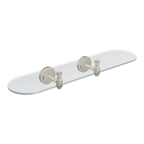 Moen DN0790BN Iso Vanity Glass Shelf, Brushed Nickel