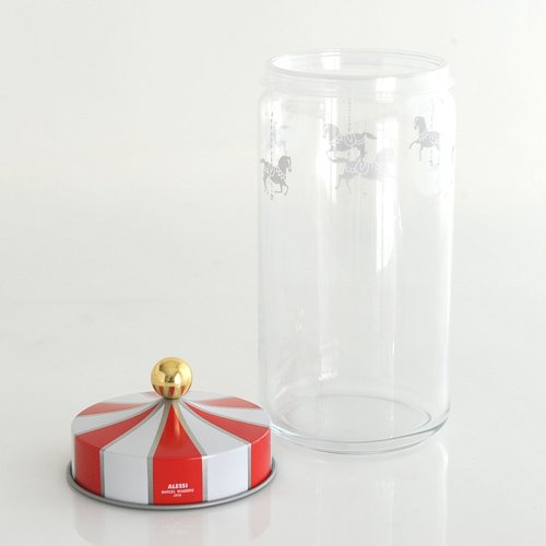 Alessi MW30/150 Decorative Circus Jar, Multicolor, NULL