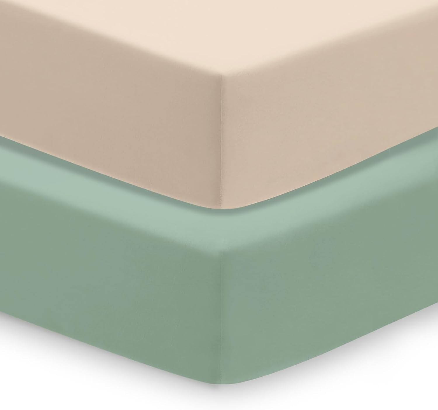 Regine Switzerland Baby Crib Sheets - Soft Fitted 2-Pack for Boys & Girls | Breathable 28x52x8in