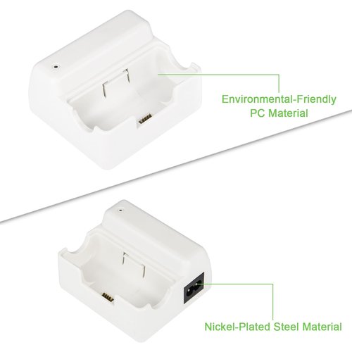 Hanaix 3.6V Li-ion Adapter Charger for iRobot Braava Jet 240 Floor Mopping Robot Battery (White)