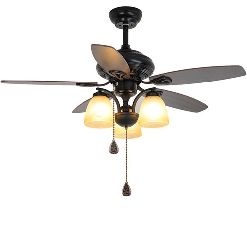 Generic Red Bronze Ceiling Fan Pull Chain Extender 30.48cm chain sash ball fan connector (Red antique brass), DSLL-1