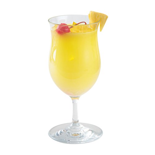 Restaurantware-Bev Tek 13 Ounce Pina Colada Glasses, 6 Heavy-Duty Poco Grande Glasses - Dishwashable, Shatterproof, Clear Polycarbonate Beverage Glasses, For All Kinds Of Beverages