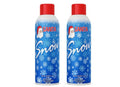Artificial Snow Spray, Decorative Spray for Trees, Wreaths, Windows, 2 Pack