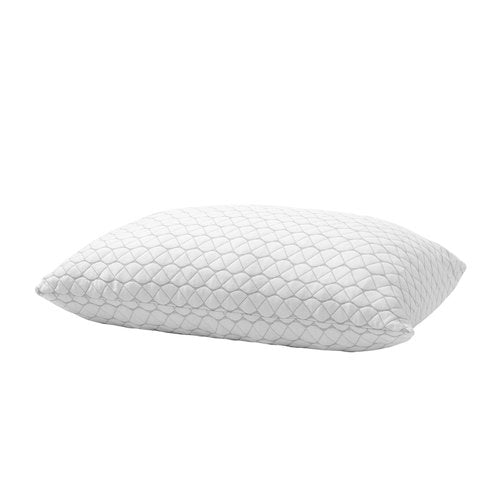 VEVOR Sleeping King Size Luxury Quality Hotel Pillow with Memory Foam Fill, Supportive & Adjustable, Includes Natural Firber Pillowcase, Bedding for Back, Stomach and Side Sleepers, White