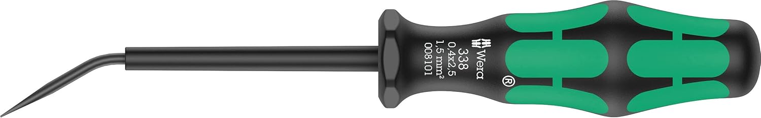 Wera Actuation Tool for Terminal Blocks - 338 Spring Cage Tool | 0.4 x 2.5 x 81 mm