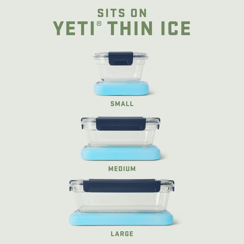 YETI Food Storage Container, BPA Free, Locking & Airtight Lid, Microwave, Freezer, and Dishwasher Safe, Leak-Proof, Cooler and Thin Ice Compatible, Large