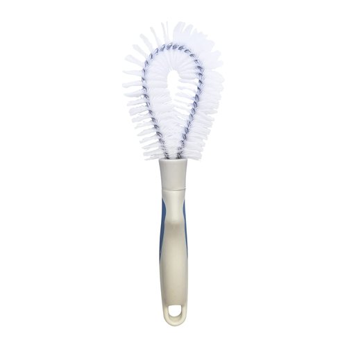 Fox Run Vegetable Cleaning Brush, Rubber Handle Produce Scrubbing Brush