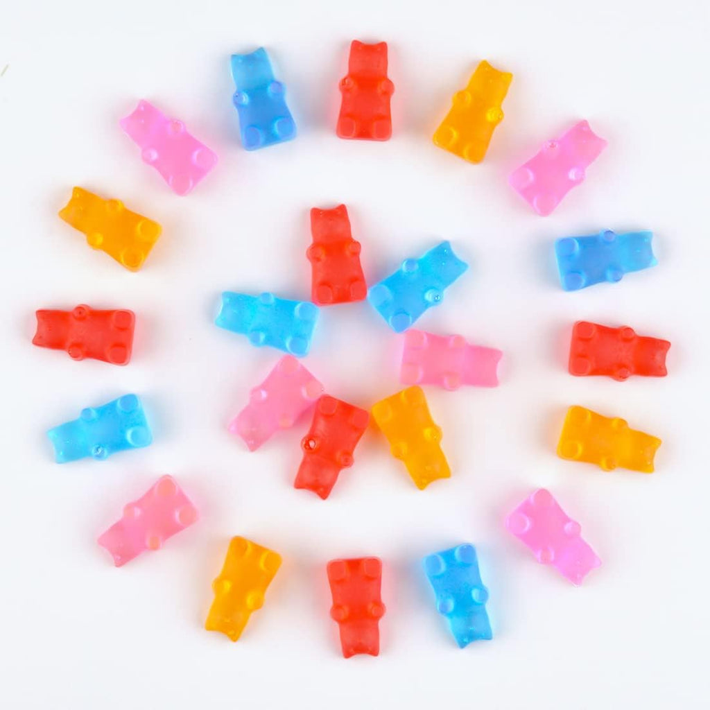 Skiennix Gummy Molds - Bear, Dinosaur & Heart Silicone Candy Molds with 2 Droppers | Pack of 4