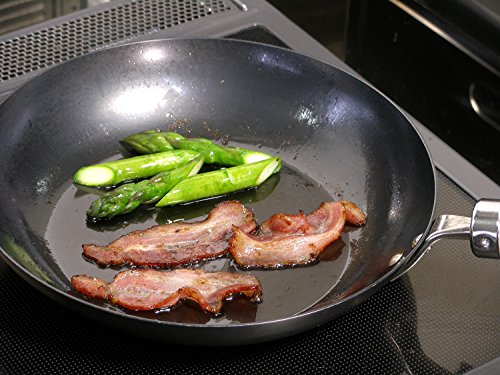 Riverlight J1220 Kyoku JAPAN Iron Frying Pan, 7.9 inches (20 cm), Iron Nitriding, IH Compatible, Rust Resistant, Made in Japan