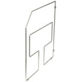 Knape & Vogt TD18-1-FN 18 in. Tray Divider Cabinet Organizer, Frosted Nickel