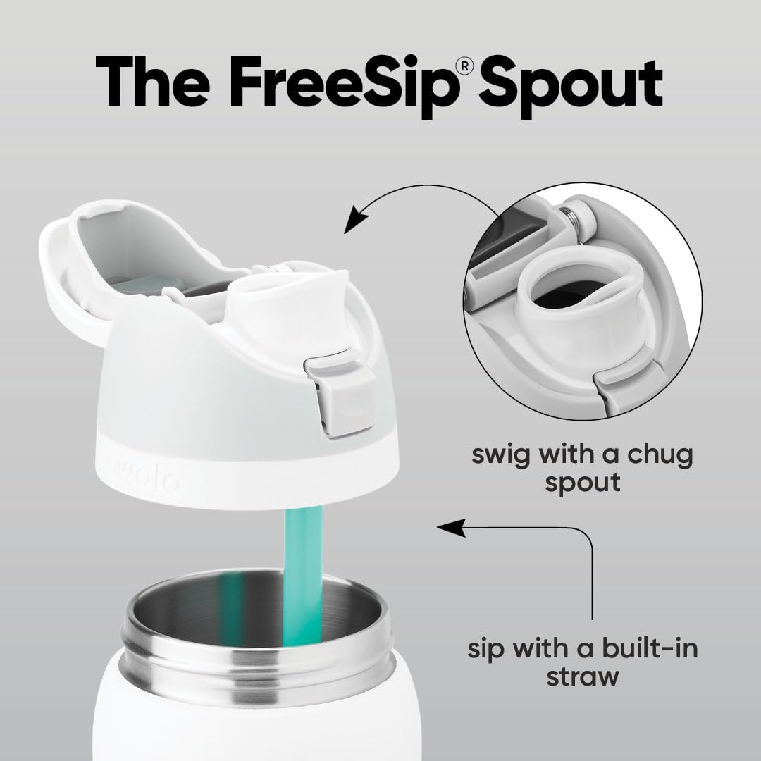 Owala FreeSip Insulated Stainless Steel Water Bottle - BPA-Free, 24 oz, Perfect for Sports & Travel | Crown Jewel