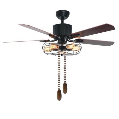 DAYONE Ceiling Fan Chain Pulls Walnut Wooden Pull Chain Extension for Ceiling Light Fan Chain 4 Pack
