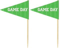 Beistle 100-Pack Game Day Football Picks for Parties, 2-1/2-Inch