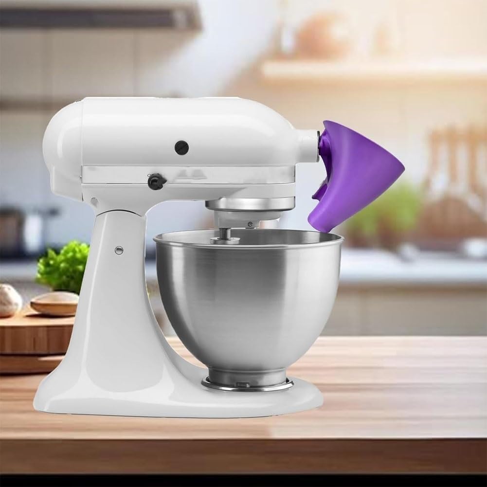 Premium Flour Funnel for Stand Mixer – Compatible with Funnel for Kitchen Aid Artisan KSM150 and Bowl Lift, Perfect for Baking, Easy to Use, and Clean