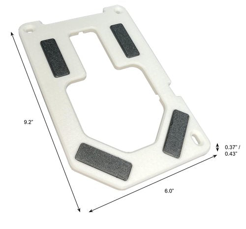 Low Profile Magnetic Fridge Mount for 15" Skylight Calendar and Frame, Metal Surface (15 inch Calendar)