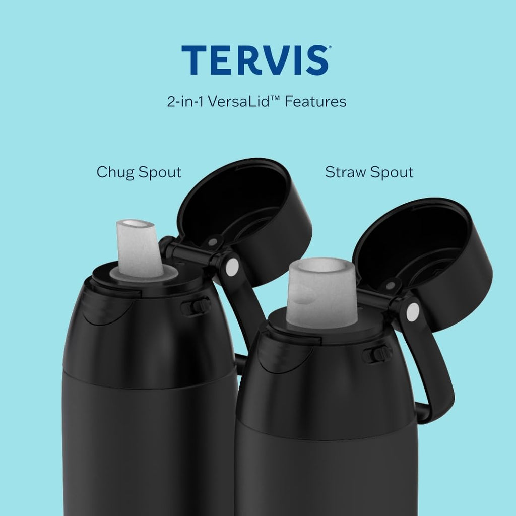 Tervis Venture Water Bottle Peanuts - Snoopy Maxiumus Triple Insulated Tumbler Travel Cup Keeps Drinks Cold & Hot, 26oz, Stainless Steel