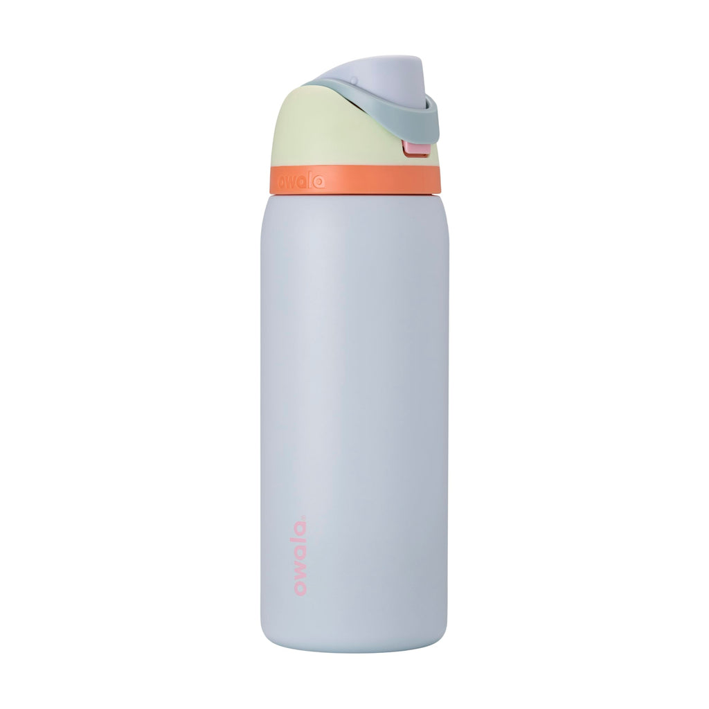 Owala FreeSip Insulated Stainless Steel Water Bottle with Straw for Sports, Travel, and School BPA-Free Sports Water Bottle, 32 oz, Beach House