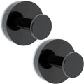 Black Wreath Hanger - 22LB Strong Suction Cup Hook for Indoor/Outdoor Decor | Reusable for Holidays