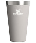 STANLEY Adventure Stacking Beer Pint Glass 16oz | Stackable Drinking Cup for Cold Beverages | Dishwasher Safe | Insulated Stainless Steel Tumbler | BPA-Free | Limestone