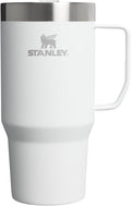 STANLEY Everyday Suburban Mug - 24 oz Insulated Stainless Steel Coffee Cup with Drink Through Lid | BPA-Free | Frost