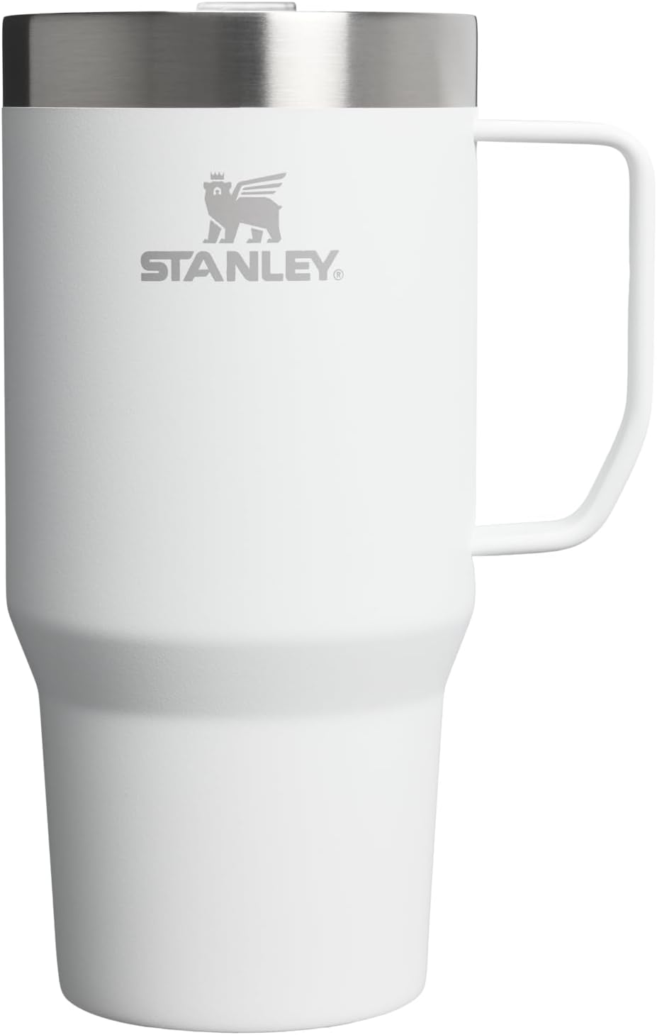 STANLEY Everyday Suburban Mug - 24 oz Insulated Stainless Steel Coffee Cup with Drink Through Lid | BPA-Free | Frost