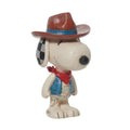 Enesco Peanuts by Jim Shore Snoopy Cowboy Miniature Figurine, 3.44 Inch, Multicolor