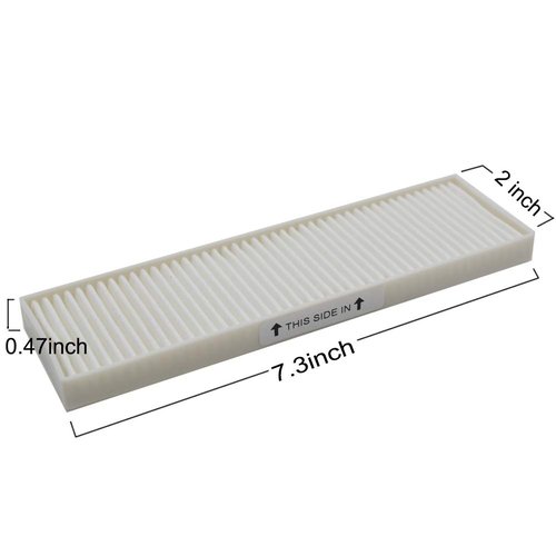 EZ SPARES 4Pcs Replacement For Bisel Style 7 9 16 HEPA Filter Kit Upright Vacuum Cleaner Post Motor Filter Part Replacement Attachment Numbers F921, 32076 Fits Vacuum 3595X, 35961, 6591