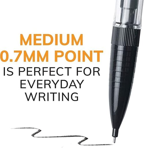 BIC Xtra Smooth Mechanical Pencil - 0.7 mm Medium Point, Refillable & Retractable | 40-Count Pack