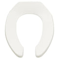 American Standard 5901110T.020 Commercial Heavy Duty Open Front Elongated Toilet Seat, White