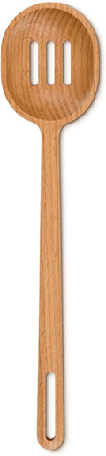 Le Creuset Wooden Slotted Spoon - Durable Kitchen Utensil for Easy Cooking | Versatile Design